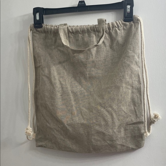 Boeing Tan Drawstring Backpack - Picture 2 of 5